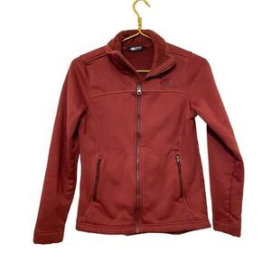 The North Face Timber Full Zip Burgundy‎ Women's SZ S